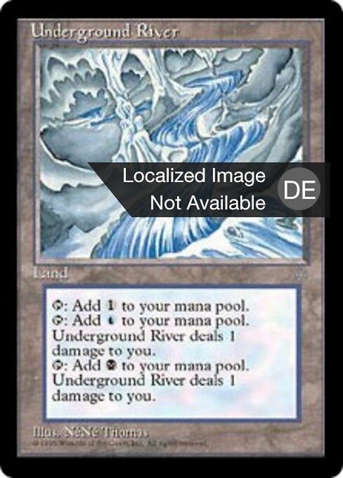 Unterirdischer Fluss ICE- Rare Excellent Deutsch