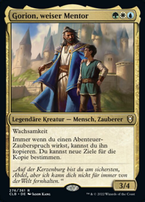 Gorion, weiser Mentor CLB-276 Rare Near Mint Deutsch