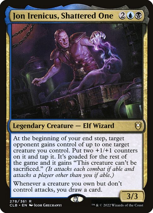 Jon Irenicus, Shattered One CLB-278 Rare Light Played Englisch