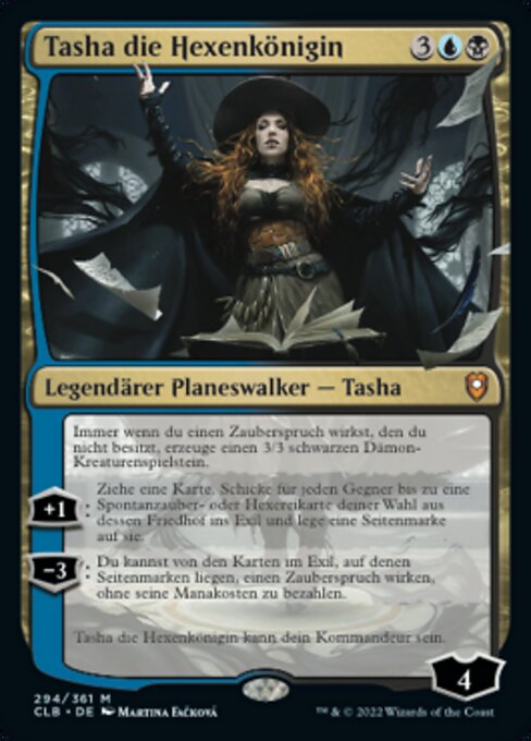 Tasha die Hexenkönigin CLB-294 Mythic Near Mint Deutsch