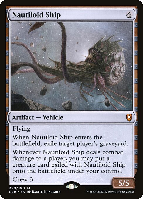 Nautiloid Ship CLB-328 Mythic Near Mint Englisch