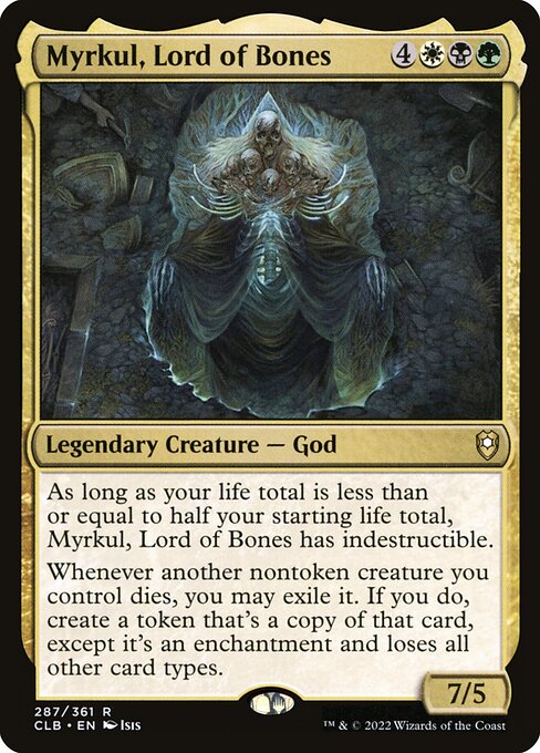 Myrkul, Lord of Bones CLB-287 Rare Near Mint Englisch