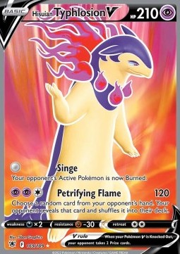 Hisuian Typhlosion V ASR-169 Ultra Rare Near Mint Englisch