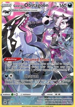 Galar-Barrikadax ASR-TG10 Holo Rare Played Deutsch
