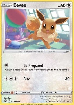 Eevee SWSH-212 Promo Excellent Englisch
