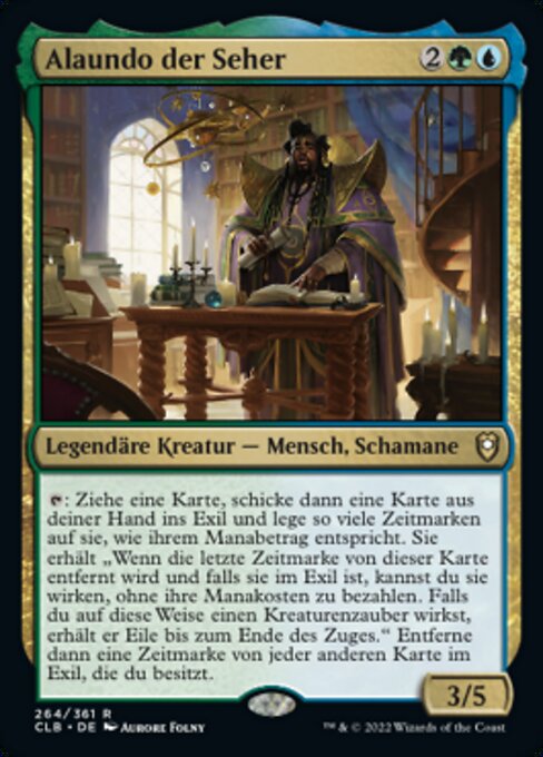 Alaundo der Seher CLB-264 Rare Near Mint Deutsch