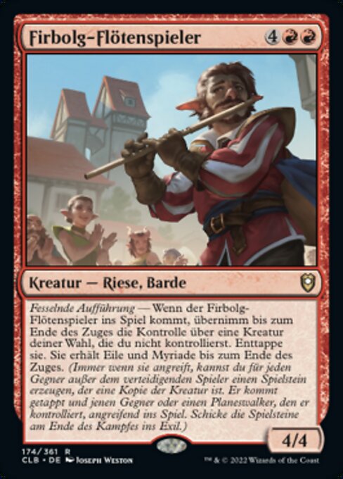 Firbolg-Flötenspieler CLB-174 Rare Near Mint Deutsch