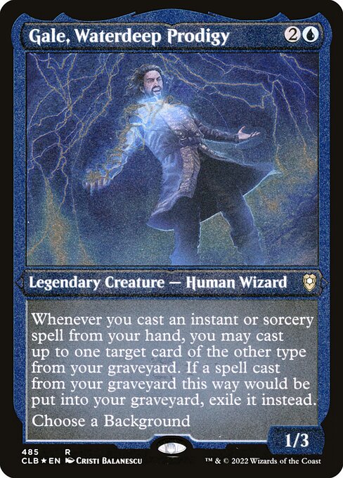 Gale, Naturtalent aus Tiefwasser (V.1) XCLB-485 Rare Excellent Deutsch Foil