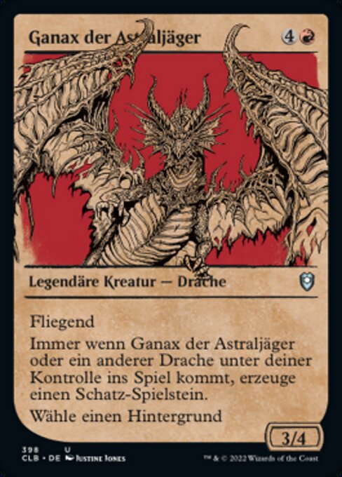 Ganax der Astraljäger (V.2) XCLB-398 Uncommon Near Mint Deutsch