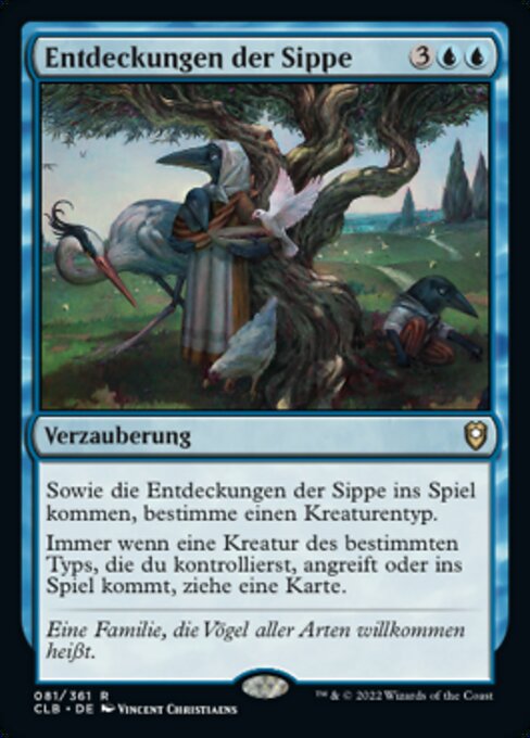 Entdeckungen der Sippe CLB-81 Rare Excellent Deutsch