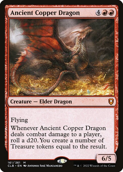 Ancient Copper Dragon CLB-161 Mythic Excellent Englisch