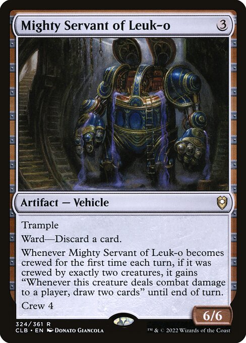 Mighty Servant of Leuk-o CLB-324 Rare Near Mint Englisch