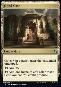 Gondstor CLB-353 Uncommon Excellent Englisch Foil