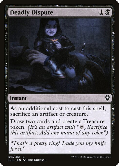 Deadly Dispute CLB-124 Common Near Mint Englisch
