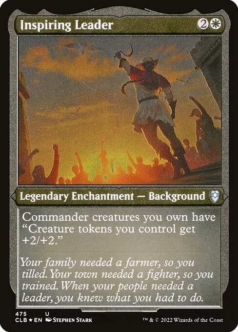 Inspirierender Anführer XCLB-475 Uncommon Near Mint Englisch Foil