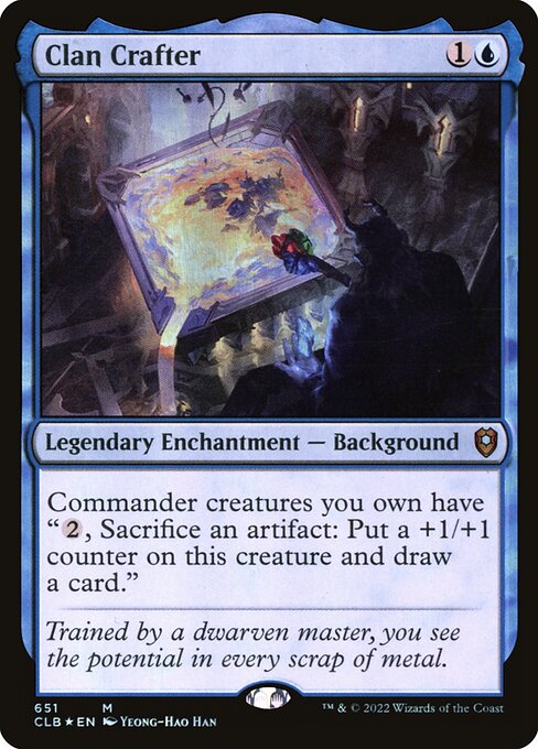Clan Crafter XCLB-651 Mythic Excellent Englisch Foil