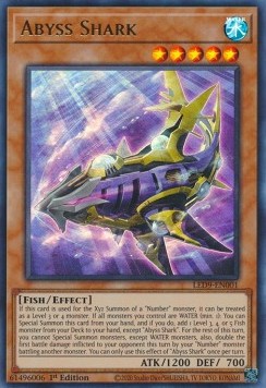 Abgrundhai LED9-001 Ultra Rare Near Mint Deutsch 1. Auflage