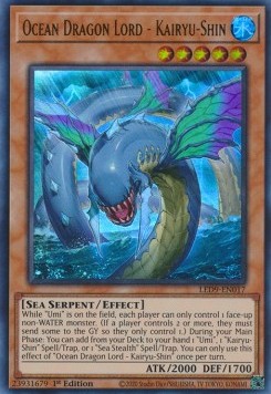 Ozeandrachenherrscher - Kairyu-Shin LED9-017 Ultra Rare Excellent Deutsch 1. Auflage