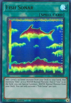 Fisch-Sonar LED9-020 Ultra Rare Near Mint Deutsch 1. Auflage