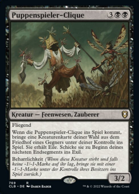 Puppenspieler-Clique XCLB-769 Rare Near Mint Deutsch