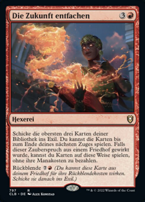 Die Zukunft entfachen XCLB-797 Rare Near Mint Deutsch