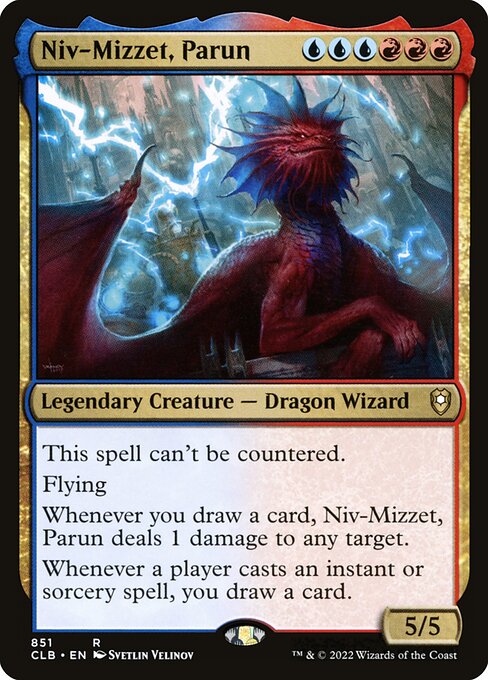 Niv-Mizzet, Parun XCLB-851 Rare Excellent Englisch