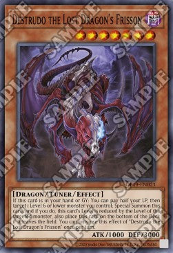 Destrudo the Lost Dragon's Frisson OP19-023 Common Near Mint Englisch
