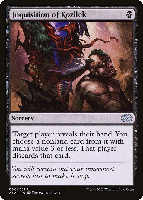 Inquisition of Kozilek 2X2-80 Uncommon Excellent Englisch Foil