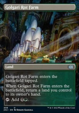 Golgari-Verrottungsfarm X2X2-406 Uncommon Excellent Japanese Foil