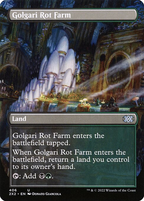 Golgari Rot Farm X2X2-406 Uncommon Excellent Englisch