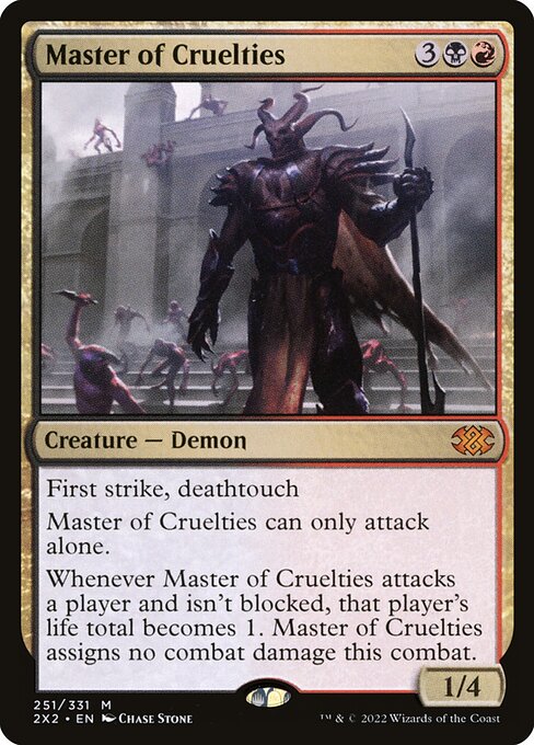 Meister der Grausamkeiten 2X2-251 Mythic Excellent Englisch