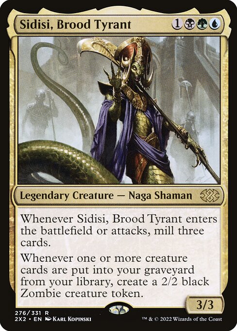 Sidisi, Brood Tyrant 2X2-276 Rare Near Mint Englisch