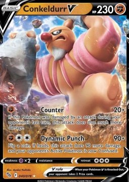 Conkeldurr V PGO-040 Ultra Rare Excellent Französisch