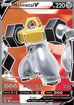 Melmetal V PGO-075 Ultra Rare Good Deutsch