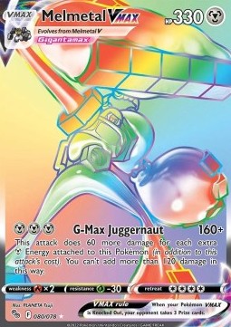 Melmetal VMAX PGO-080 Secret Rare Near Mint Englisch