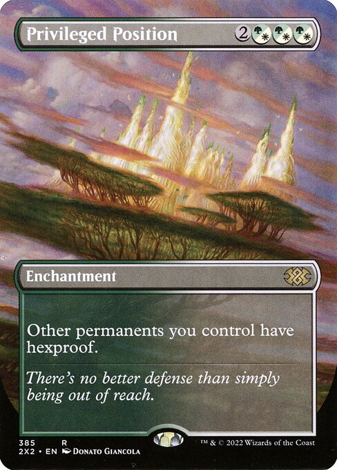 Privilegierte Position (V.1) X2X2-385 Rare Near Mint Englisch Foil