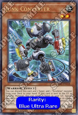 Junk Converter LDS3-118 Ultra Rare Near Mint Englisch 1. Auflage