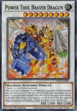Power Tool Braver Dragon POTE-097 Super Rare Near Mint Englisch 1. Auflage