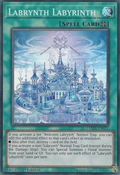 Labrynth-Labyrinth (V.1) TAMA-021 Super Rare Excellent Deutsch 1. Auflage