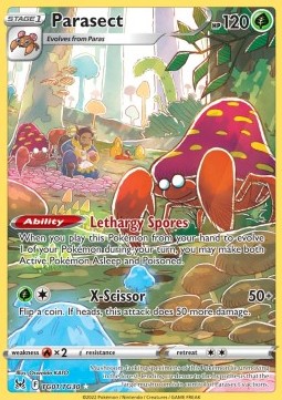 Parasek LOR-TG01 Holo Rare Near Mint Deutsch