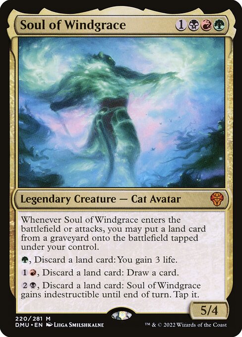 Soul of Windgrace DMU-220 Mythic Excellent Englisch