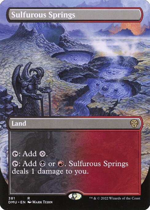 Sulfurous Springs XDMU-381 Rare Near Mint Englisch Foil