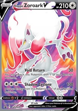 Hisuian Zoroark V SWSH-297 Promo Near Mint Englisch