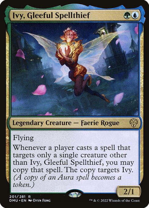 Ivy, Gleeful Spellthief DMU-201 Rare Near Mint Englisch