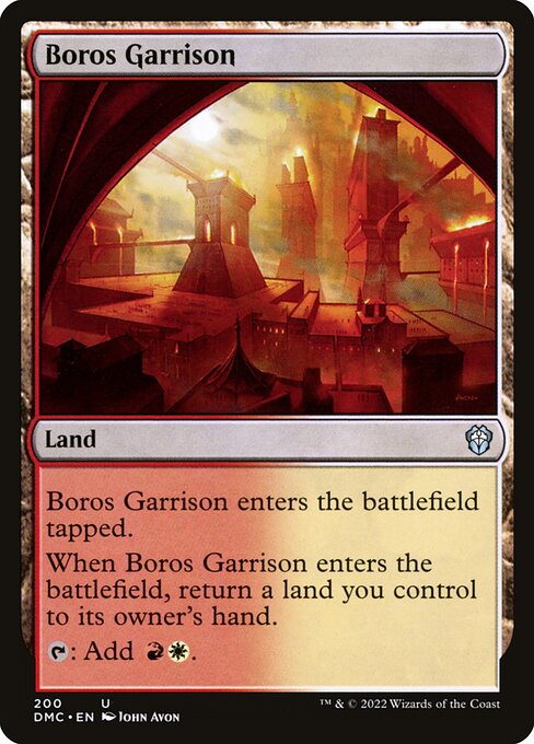 Boros Garrison DMC-200 Uncommon Near Mint Englisch
