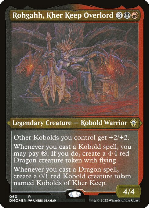 Rohgahh, Kher Keep Overlord XDMC-63 Rare Near Mint Englisch Foil