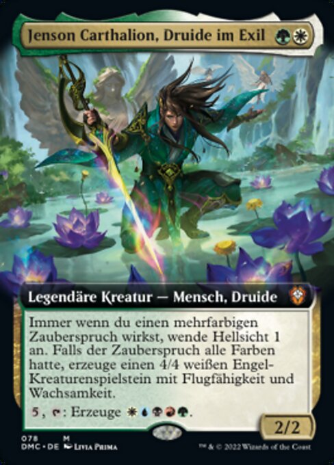 Jenson Carthalion, Druide im Exil XDMC-78 Mythic Near Mint Deutsch