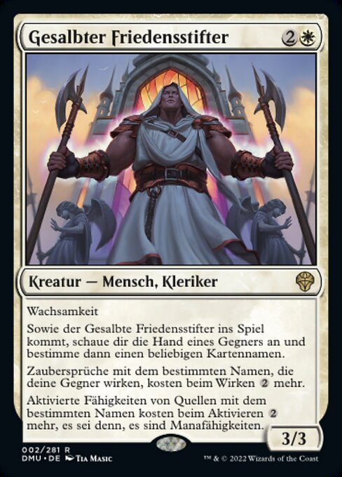 Gesalbter Friedensstifter DMU-2 Rare Excellent Deutsch Foil