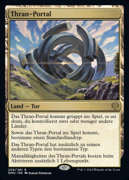 Thran-Portal DMU-259 Rare Near Mint Deutsch