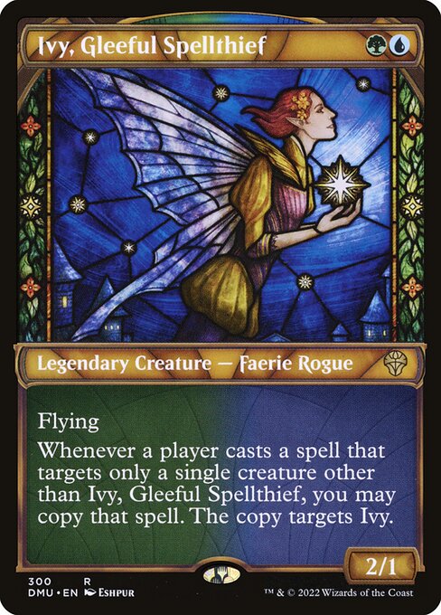 Ivy, Gleeful Spellthief XDMU-300 Rare Near Mint Englisch